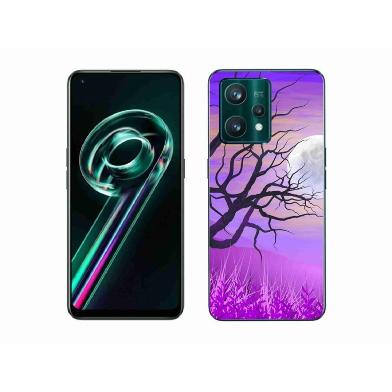 Gélový obal mmCase na mobil Realme 9 Pro+ 5G - kreslený spadaný strom