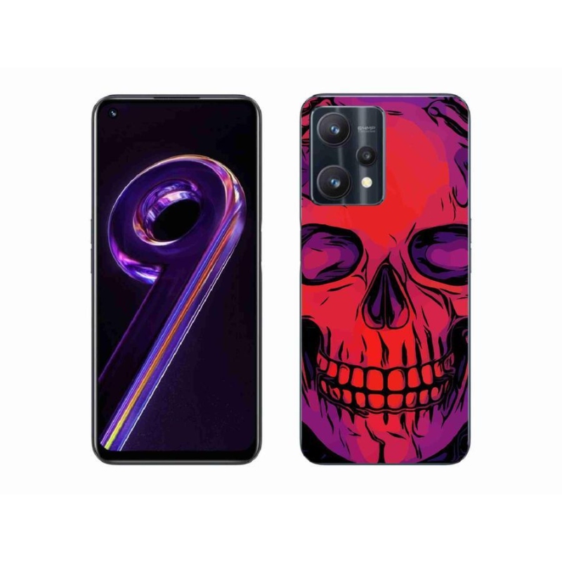 Gélový obal mmCase na mobil Realme 9 Pro 5G - lebka