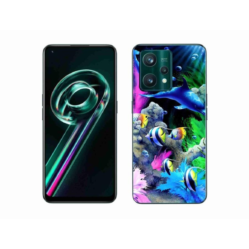 Gélový obal mmCase na mobil Realme 9 Pro+ 5G - morský svet