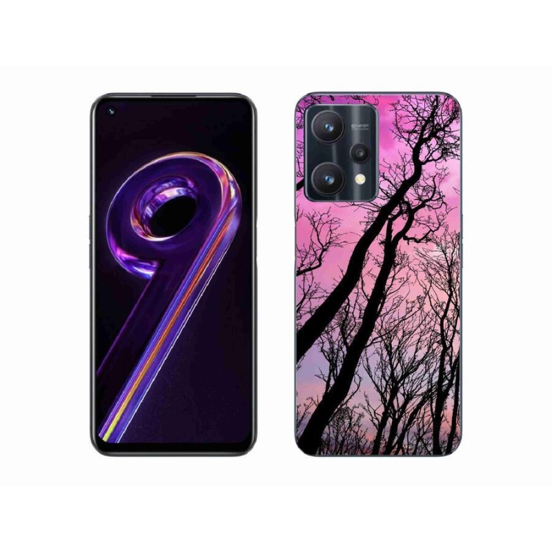 Gélový obal mmCase na mobil Realme 9 Pro 5G - spadané stromy