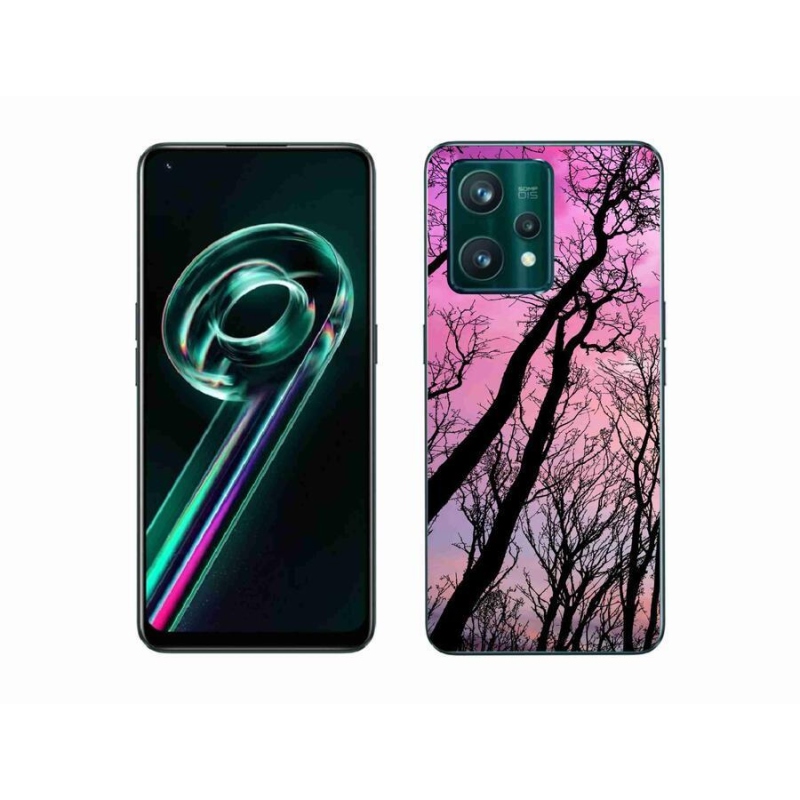 Gélový obal mmCase na mobil Realme 9 Pro+ 5G - opadané stromy