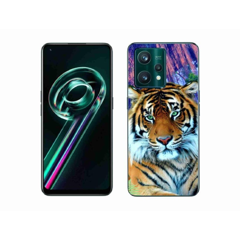 Gélový obal mmCase na mobil Realme 9 Pro+ 5G - tiger