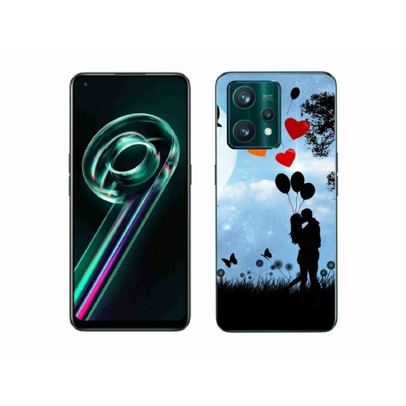 Gélový obal mmCase na mobil Realme 9 Pro+ 5G - zamilovaný pár