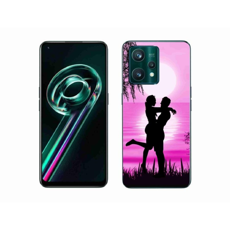 Gélový obal mmCase na mobil Realme 9 Pro+ 5G - západ slnka