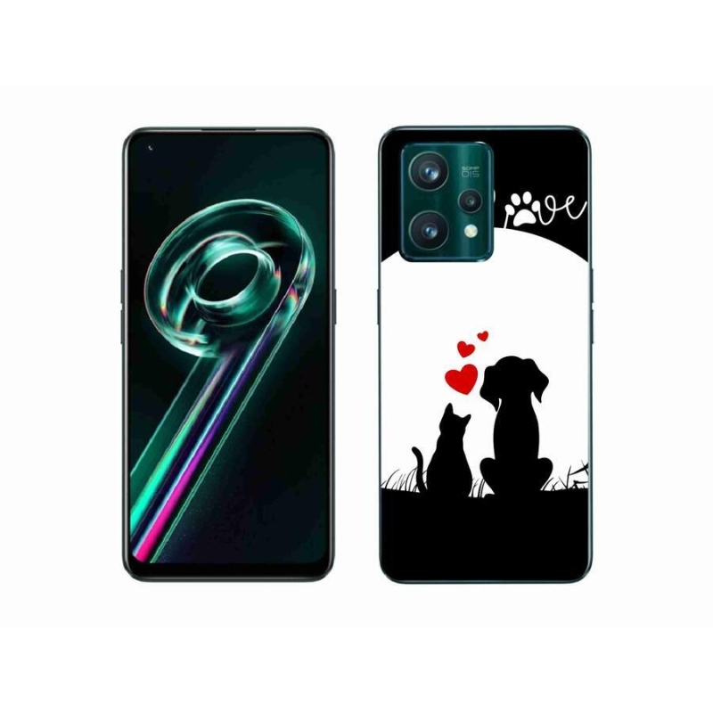 Gélový obal mmCase na mobil Realme 9 Pro+ 5G - zvieracia láska