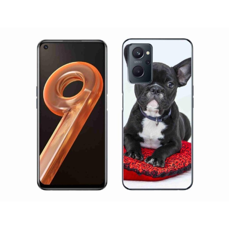 Gélový obal mmCase na mobil Realme 9i - buldog