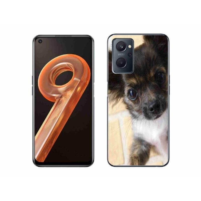 Gélový obal mmCase na mobil Realme 9i - čivava 2