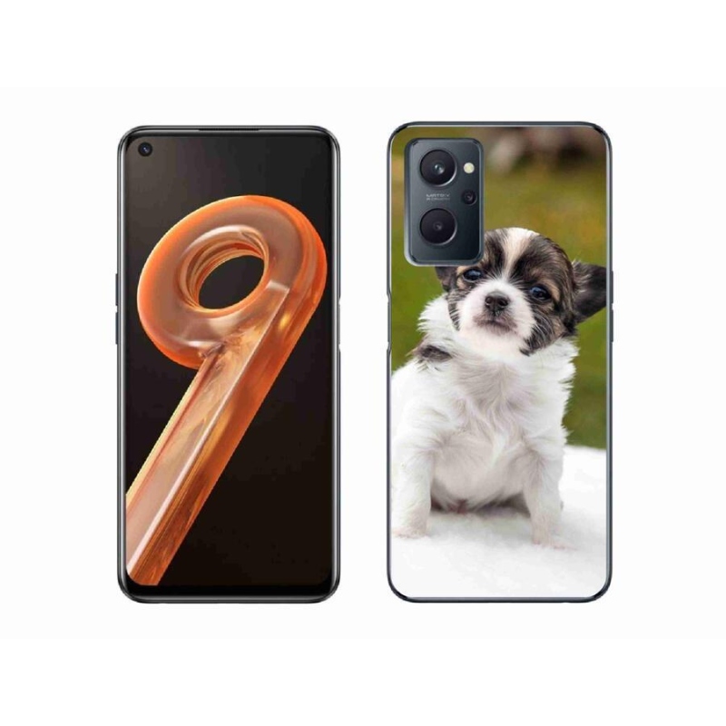 Gélový obal mmCase na mobil Realme 9i - čivava 4