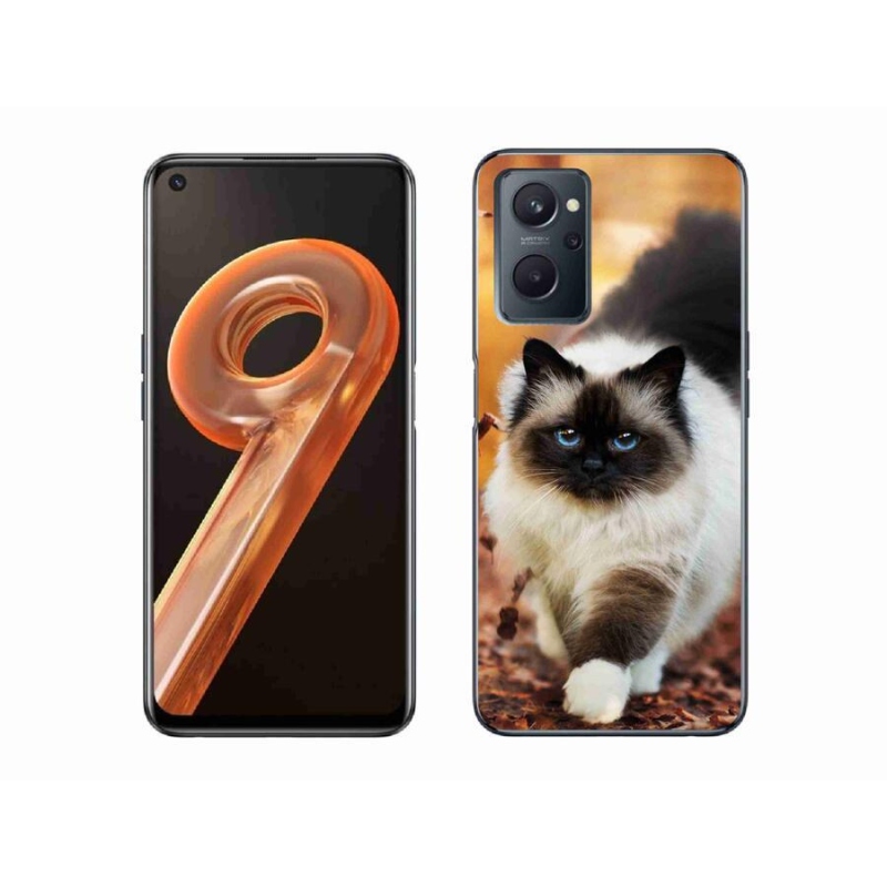 Gélový obal mmCase na mobil Realme 9i - mačka