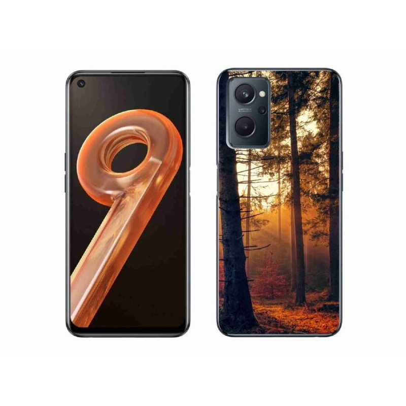 Gélový obal mmCase na mobil Realme 9i - les