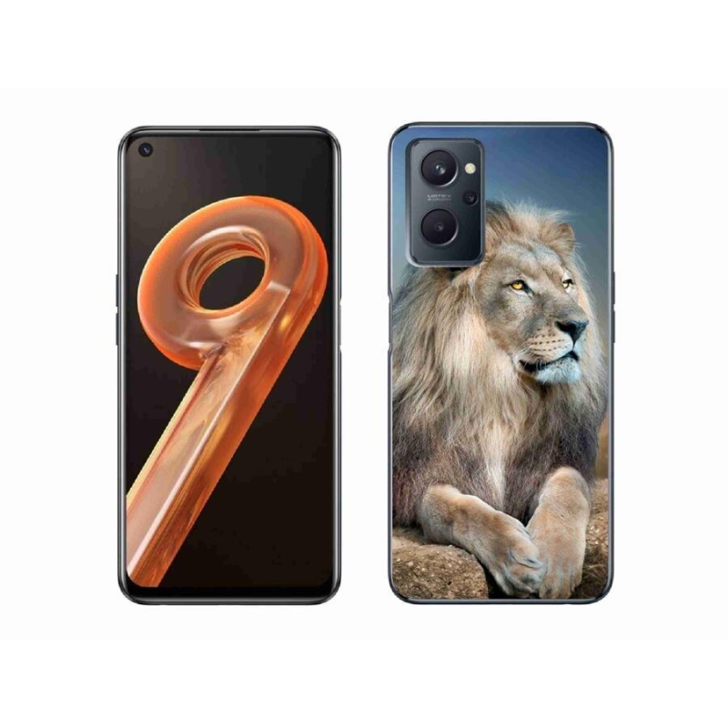 Gélový obal mmCase na mobil Realme 9i - lev 1