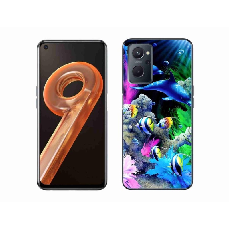 Gélový obal mmCase na mobil Realme 9i - morský svet