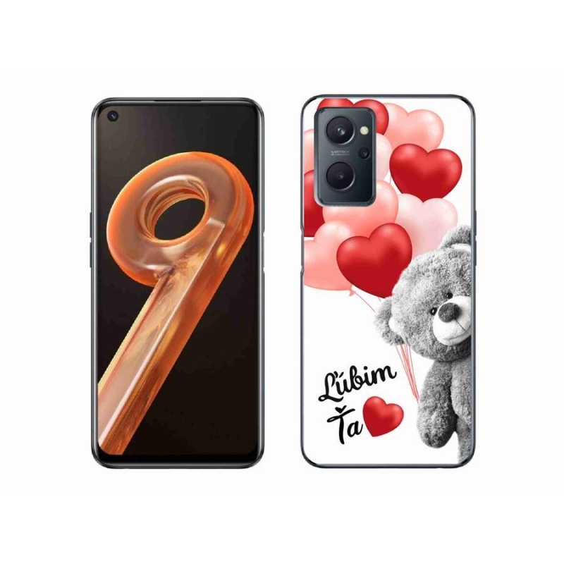 Gélový obal mmCase na mobil Realme 9i - ľúbim ťa sk