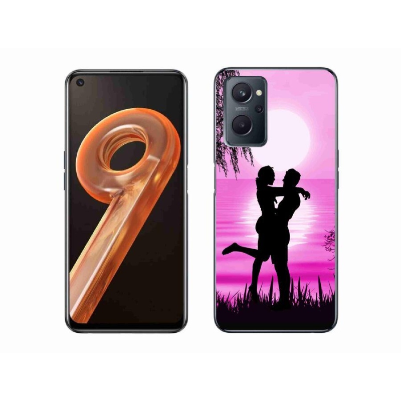 Gélový obal mmCase na mobil Realme 9i - západ slnka