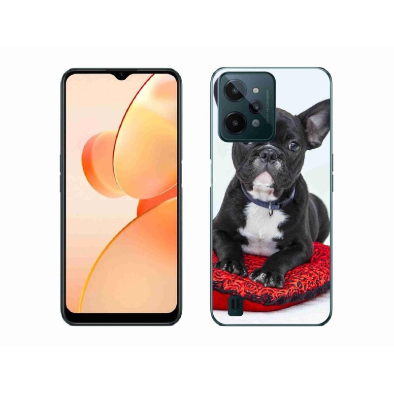 Gélový obal mmCase na mobil Realme C31 - buldog