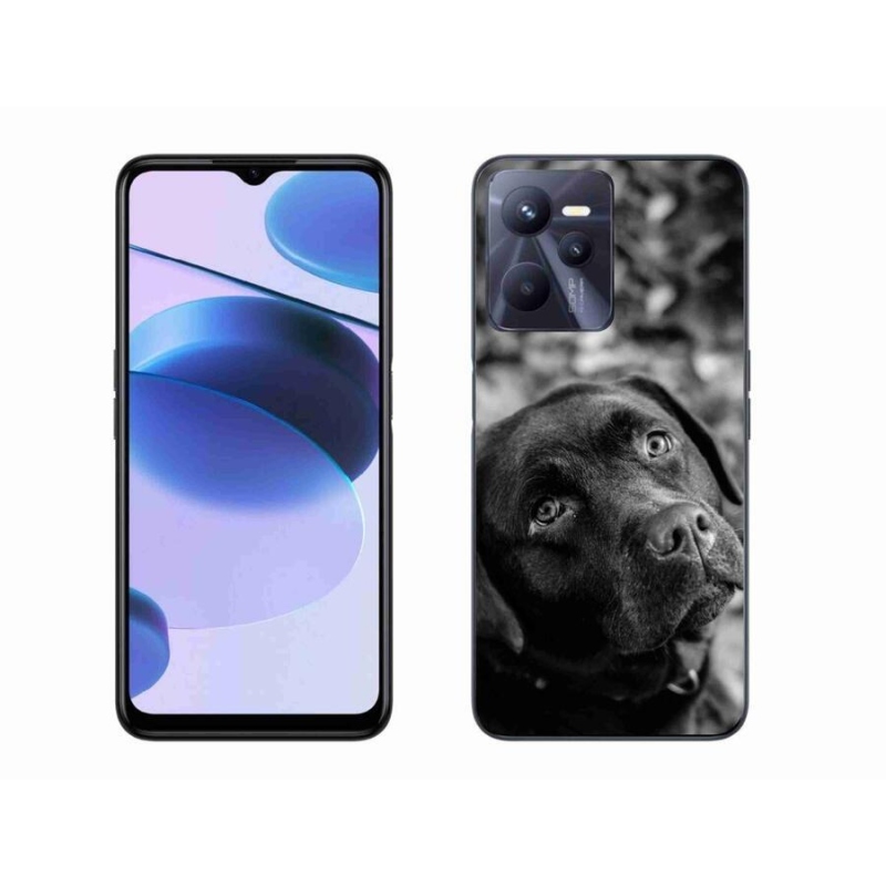 Gélový obal mmCase na mobil Realme C35 - labrador