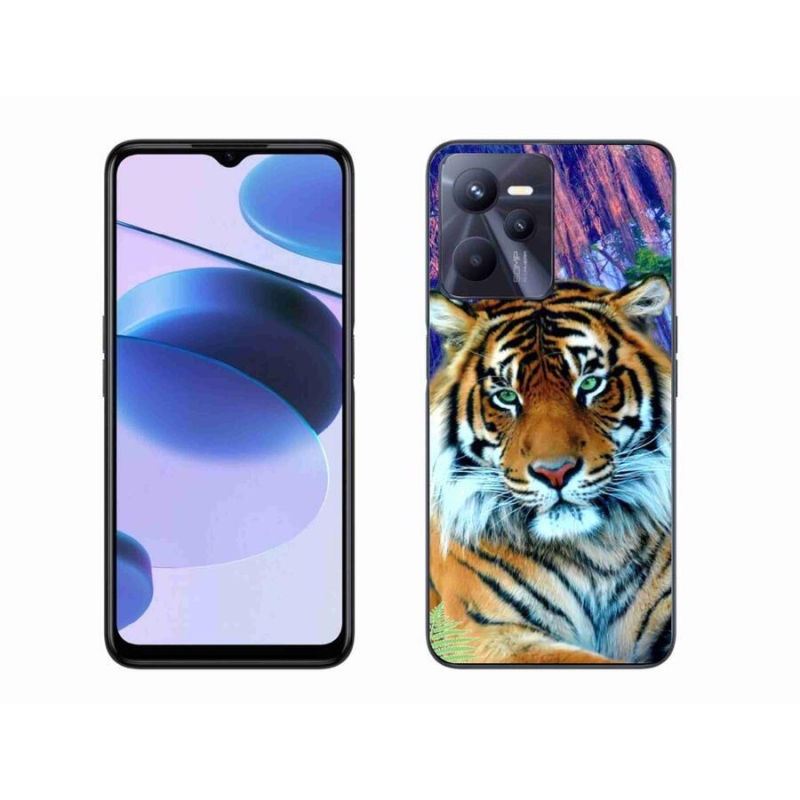 Gélový obal mmCase na mobil Realme C35 - tiger