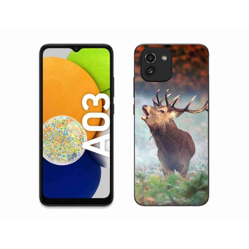 Gélový obal mmCase na mobil Samsung Galaxy A03 - jeleň 2