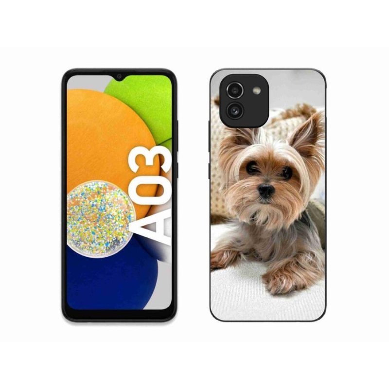 Gélový obal mmCase na mobil Samsung Galaxy A03 - yorkšír 5