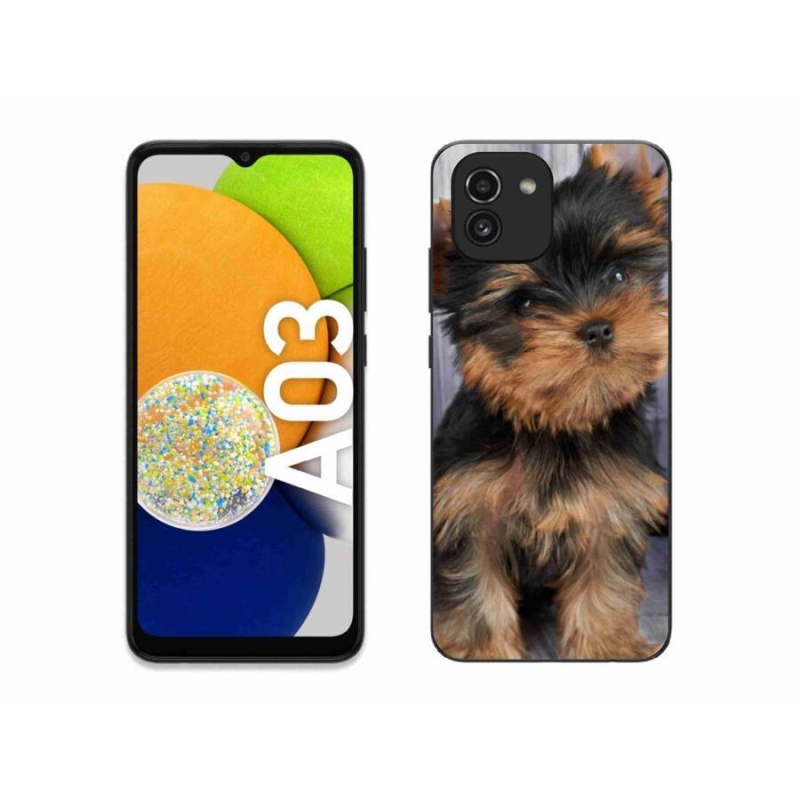 Gélový obal mmCase na mobil Samsung Galaxy A03 - yorkšír 9