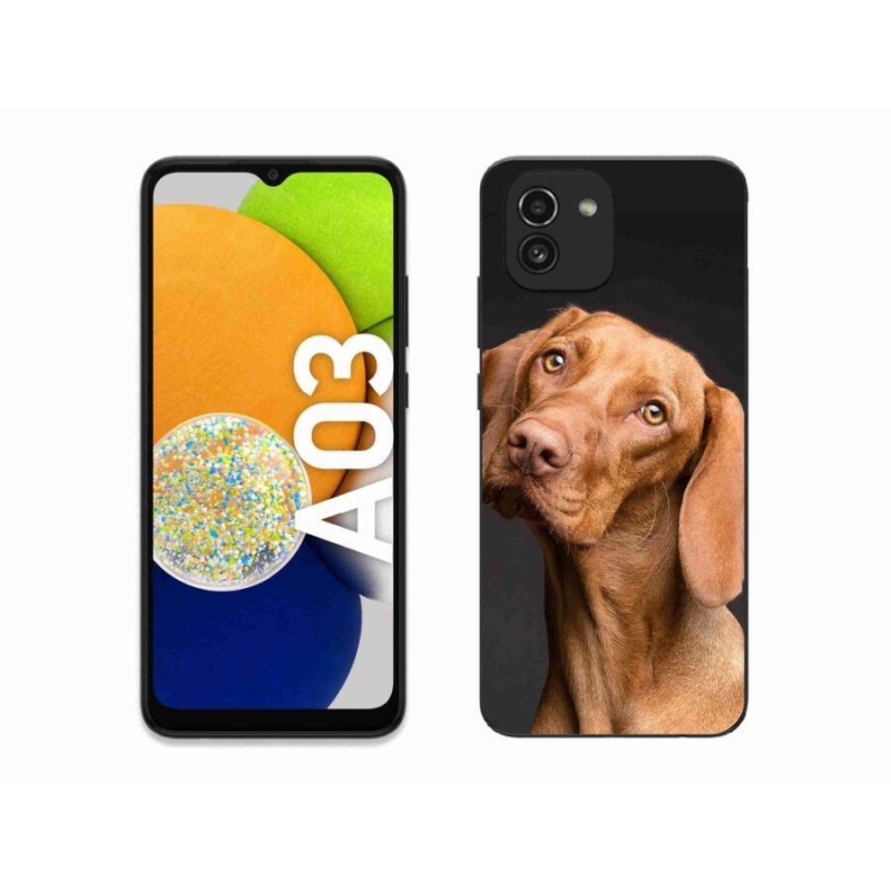 Gélový obal mmCase na mobil Samsung Galaxy A03 - maďarský stavač