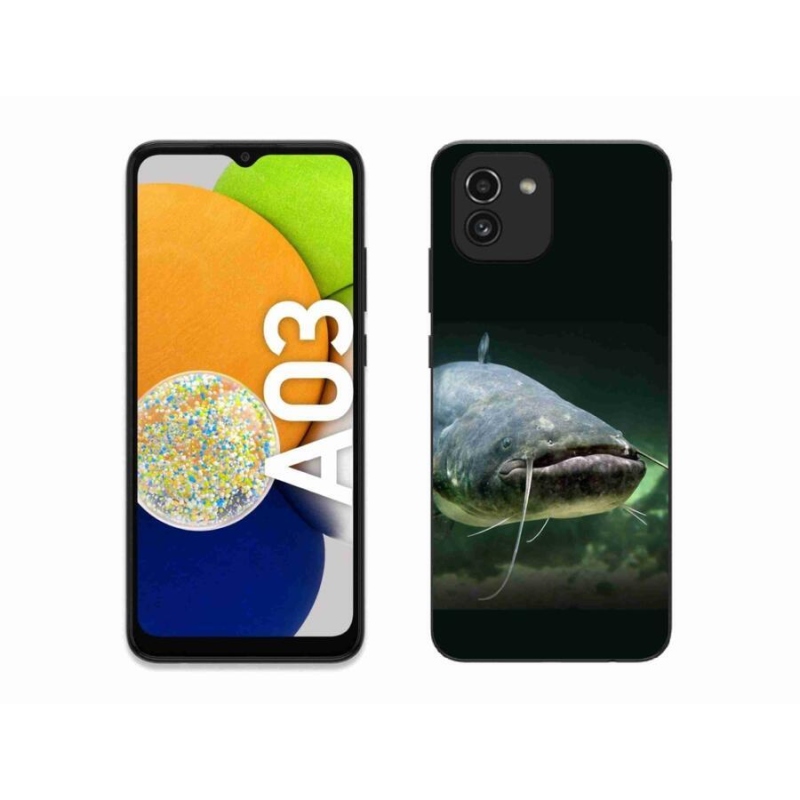 Gélový obal mmCase na mobil Samsung Galaxy A03 - sumec