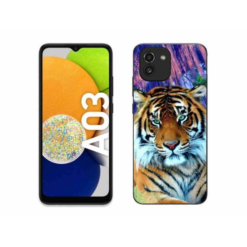 Gélový obal mmCase na mobil Samsung Galaxy A03 - tiger