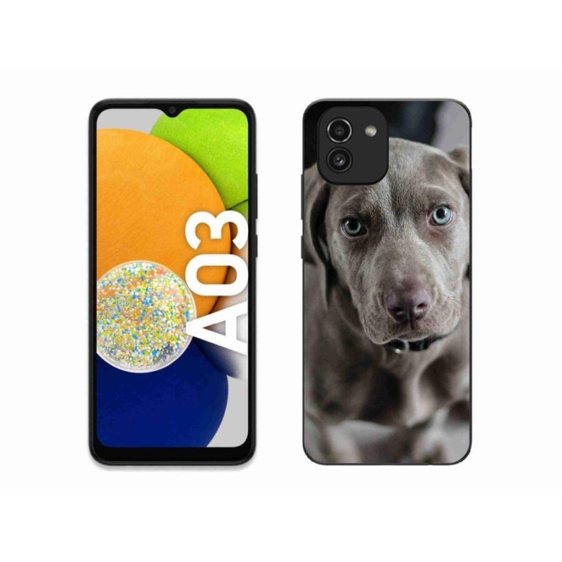 Gélový obal mmCase na mobil Samsung Galaxy A03 - weimarský stavač