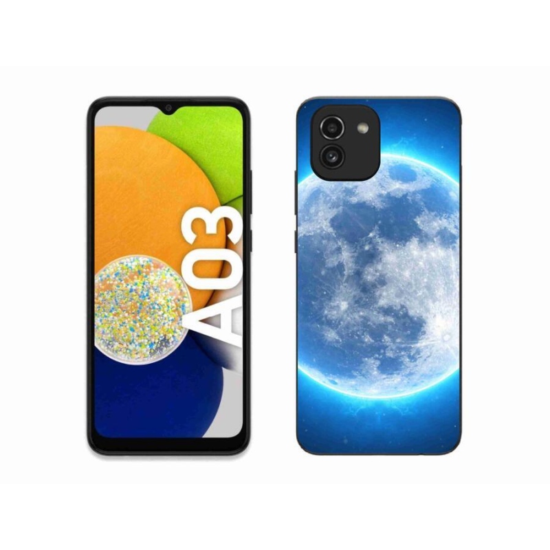 Gélový obal mmCase na mobil Samsung Galaxy A03 - zemegule