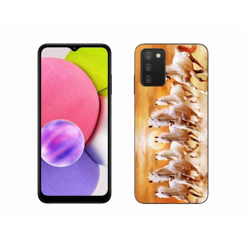 Gélový obal mmCase na mobil Samsung Galaxy A03s (166.6 x 75.9 x 9.1) - kone 2