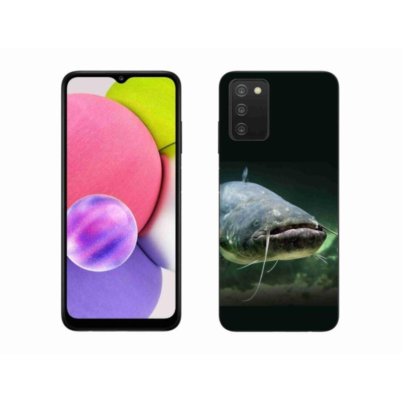 Gélový obal mmCase na mobil Samsung Galaxy A03s (166.6 x 75.9 x 9.1) - sumec