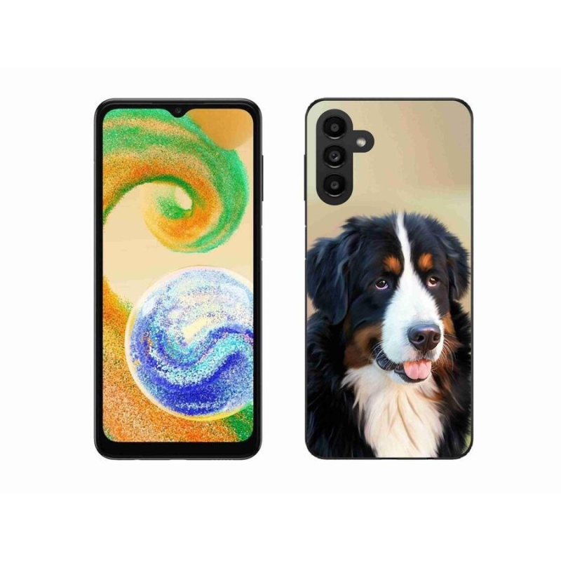 Gélový obal mmCase na mobil Samsung Galaxy A04s (164.7x76.7x9.1mm) - bernský salašnícky pes