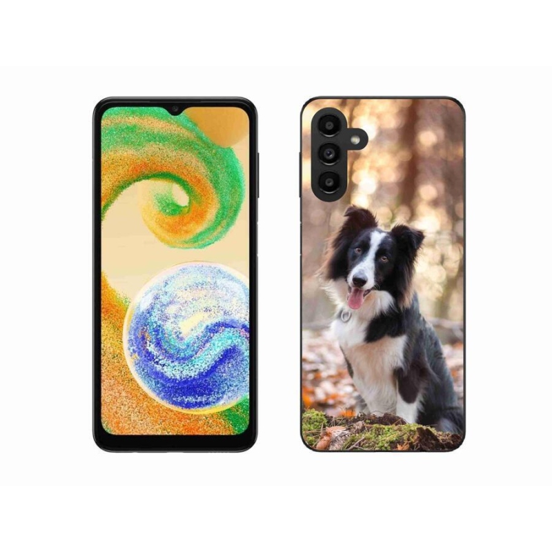 Gélový obal mmCase na mobil Samsung Galaxy A04s (164.7x76.7x9.1mm) - border kólia 1