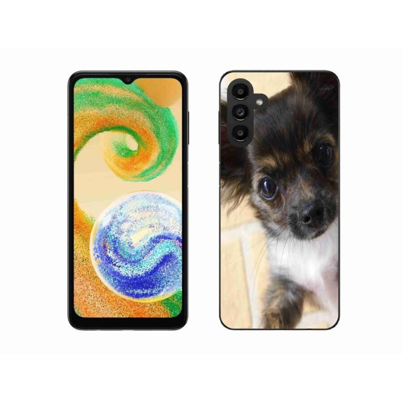 Gélový obal mmCase na mobil Samsung Galaxy A04s (164.7x76.7x9.1mm) - čivava 2