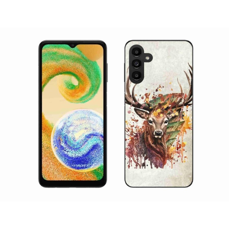 Gélový obal mmCase na mobil Samsung Galaxy A04s (164.7x76.7x9.1mm) - jeleň 1