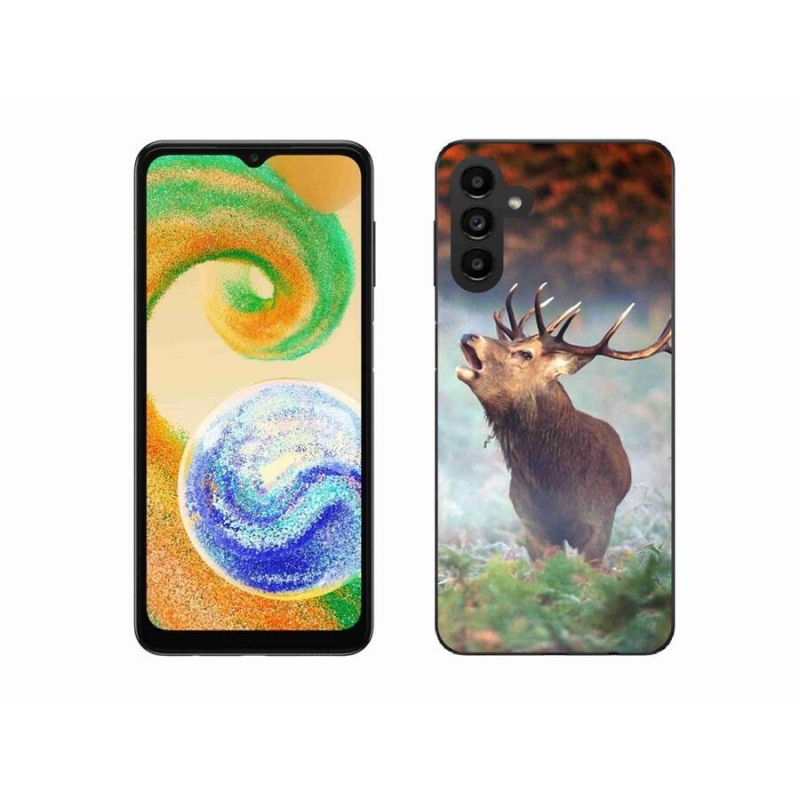 Gélový obal mmCase na mobil Samsung Galaxy A04s (164.7x76.7x9.1mm) - jeleň 2