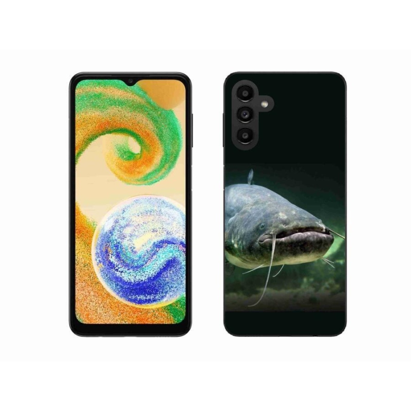 Gélový obal mmCase na mobil Samsung Galaxy A04s (164.7x76.7x9.1mm) - sumec