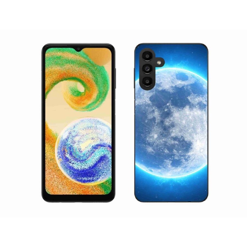 Gélový obal mmCase na mobil Samsung Galaxy A04s (164.7x76.7x9.1mm) - zemegule