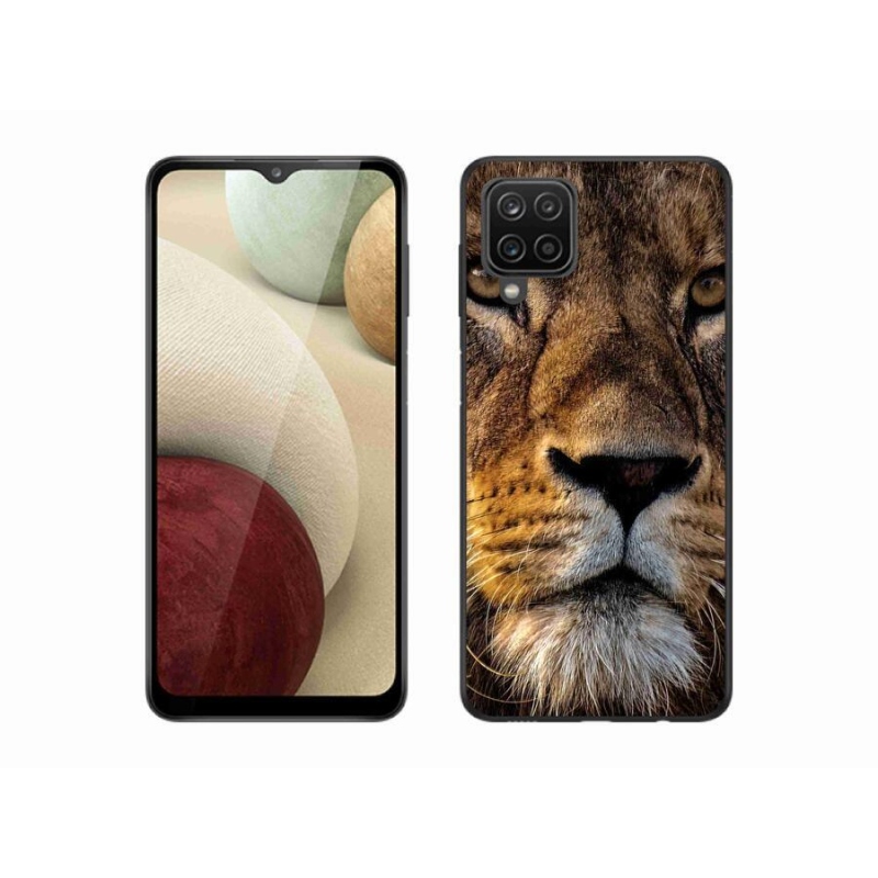 Gélový obal mmCase na mobil Samsung Galaxy A12 - lev
