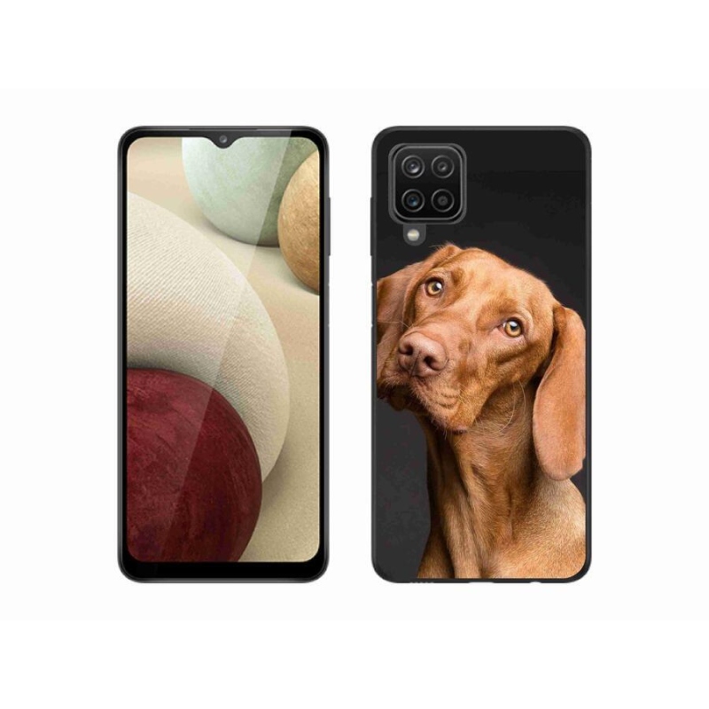 Gélový obal mmCase na mobil Samsung Galaxy A12 - maďarský stavač