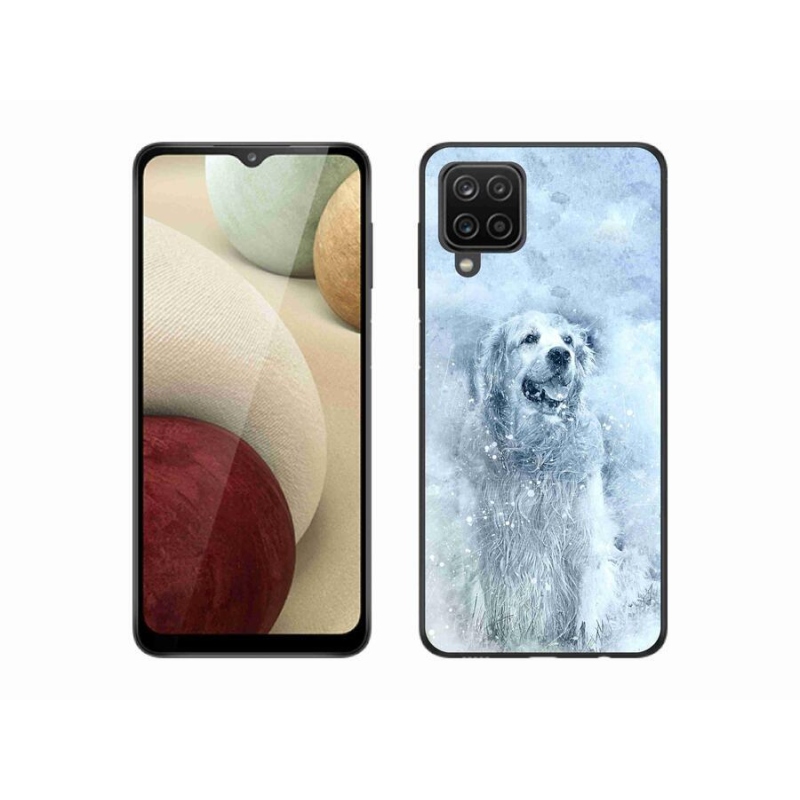 Gélový obal mmCase na mobil Samsung Galaxy A12 - retríver