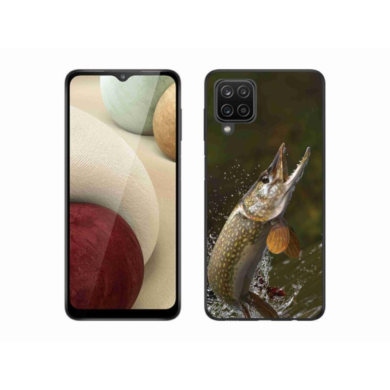 Gélový obal mmCase na mobil Samsung Galaxy A12 - šťuka