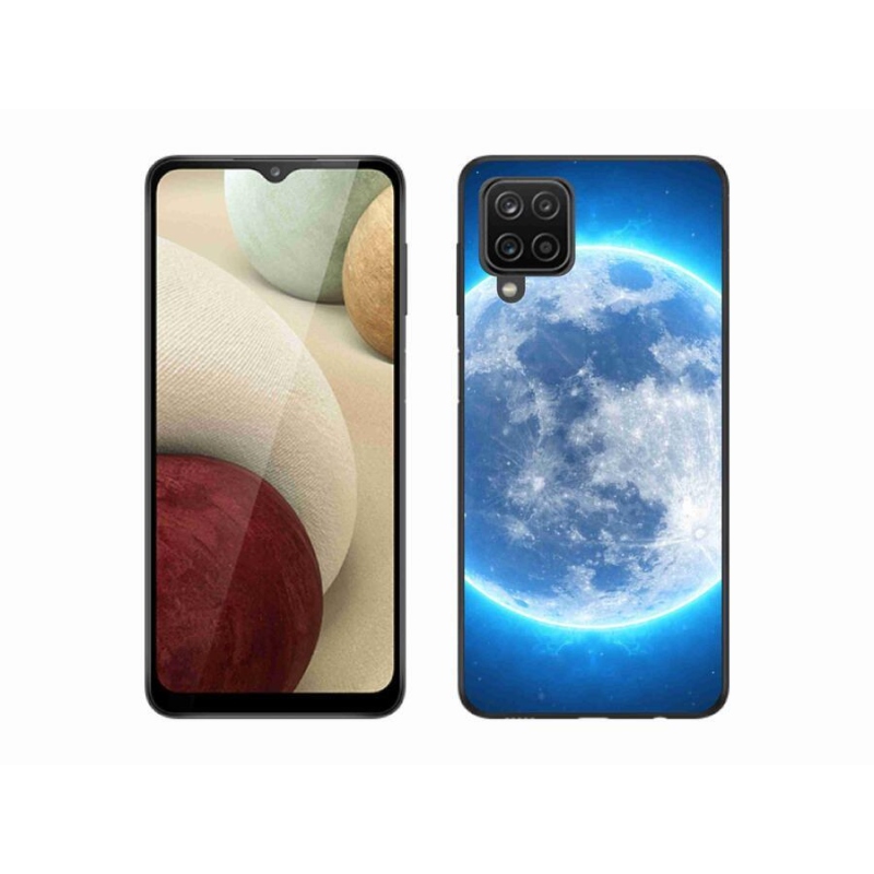 Gélový obal mmCase na mobil Samsung Galaxy A12 - zemegule