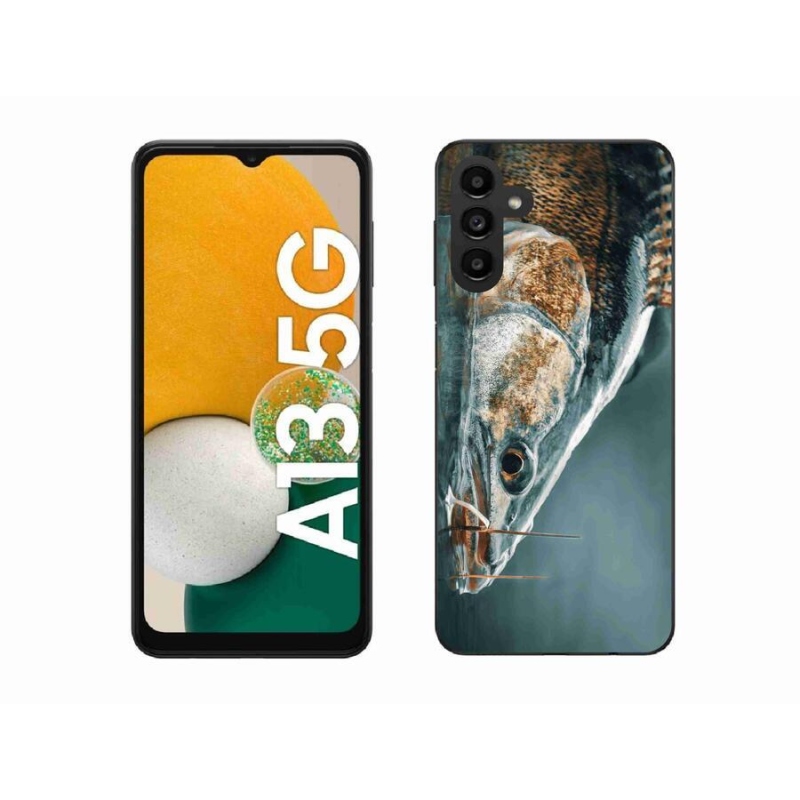 Gélový obal mmCase na mobil Samsung Galaxy A13 5G - zubáč