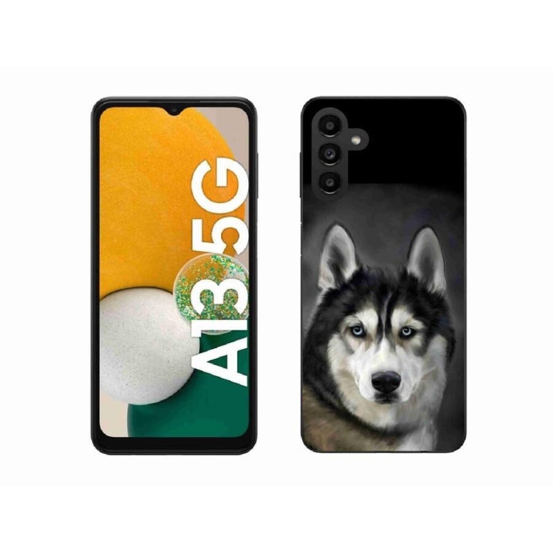 Gélový obal mmCase na mobil Samsung Galaxy A13 5G - husky