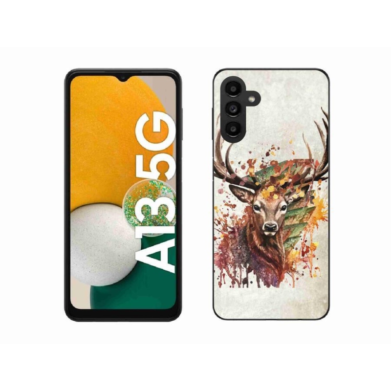 Gélový obal mmCase na mobil Samsung Galaxy A13 5G - jeleň 1