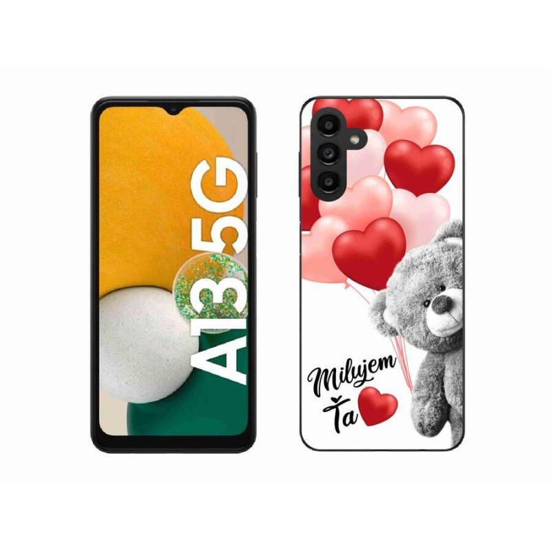 Gélový obal mmCase na mobil Samsung Galaxy A13 5G - milujem Ťa sk