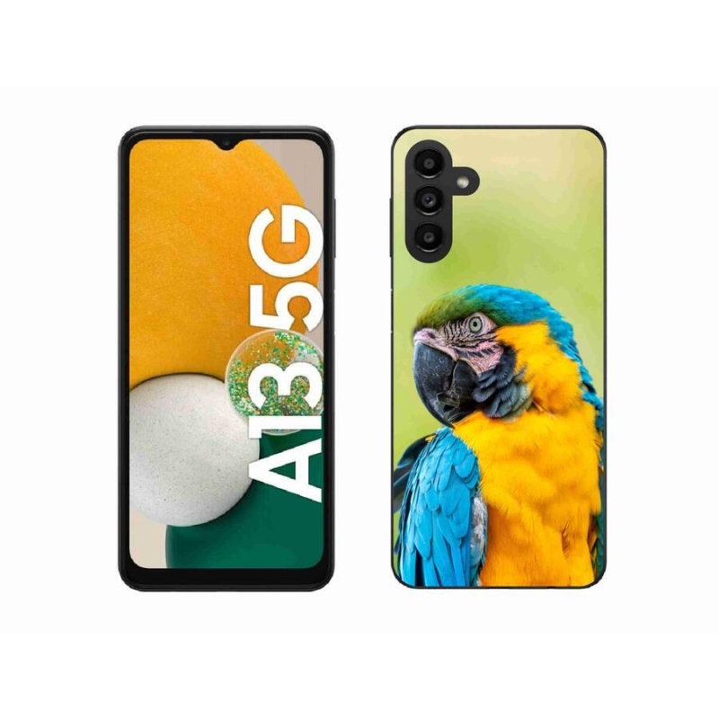Gélový obal mmCase na mobil Samsung Galaxy A13 5G - papagáj ara 2