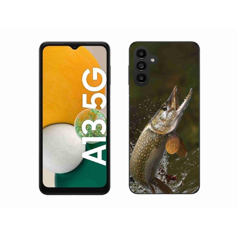 Gélový obal mmCase na mobil Samsung Galaxy A13 5G - šťuka