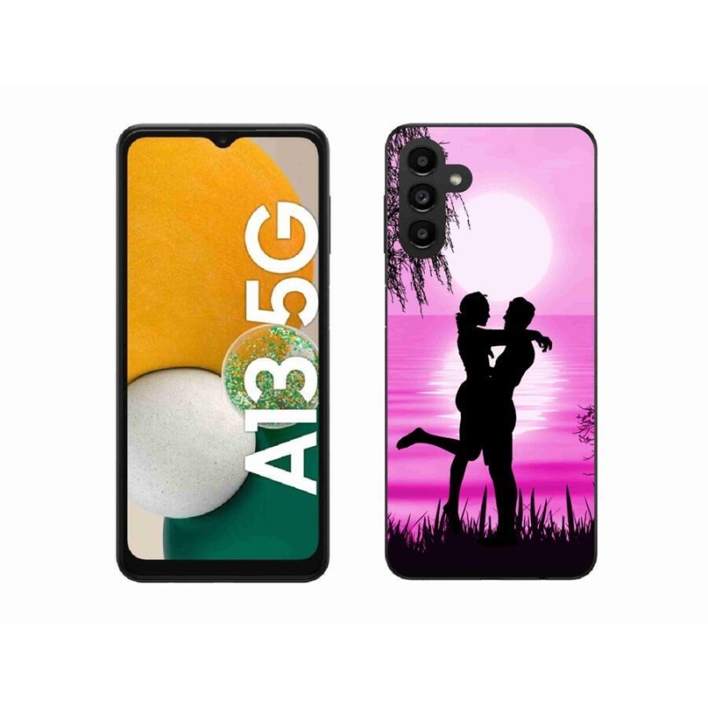 Gélový obal mmCase na mobil Samsung Galaxy A13 5G - západ slnka